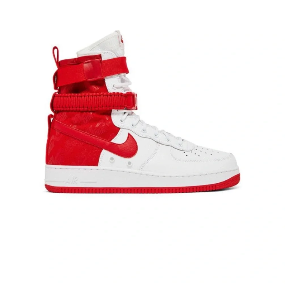 Nike SF Air Force 1 High cut “University Red” size 11